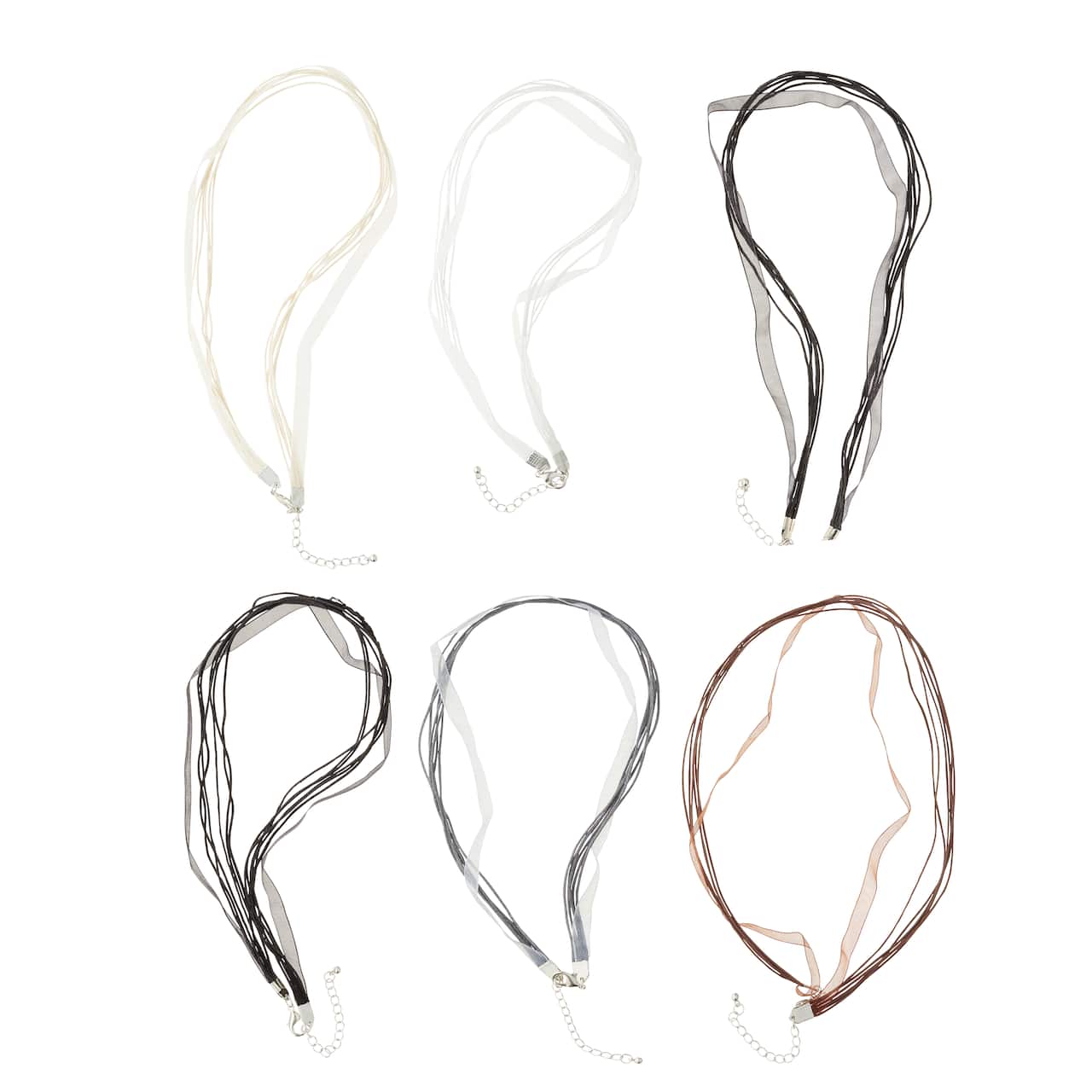 Bead Landing™ Ribbon Cord Necklaces